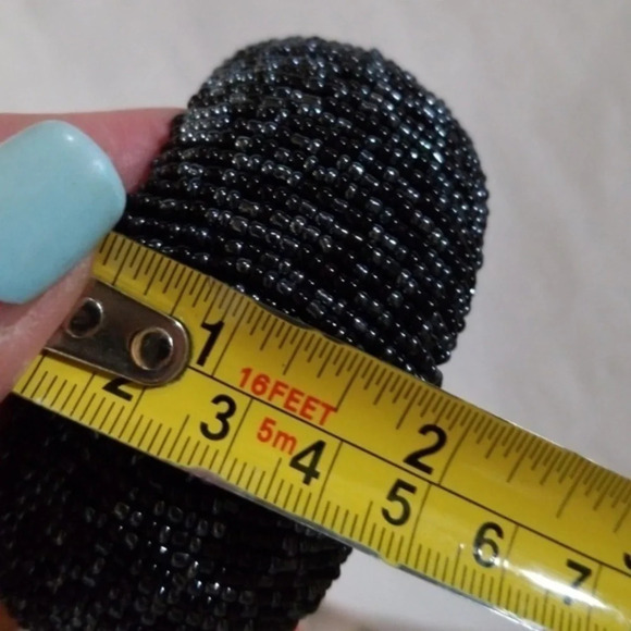 Vintage‎ Beaded  shimmer cuff - Picture 5 of 7